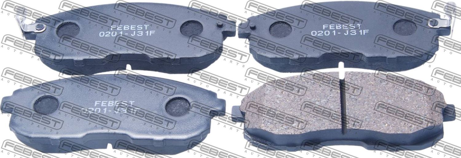 Тормозные колодки Febest. Артикул 0201-J31F