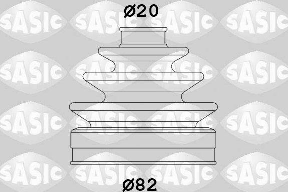 Пыльник ШРУСа наружный Sasic для Citroen BX 1982-1994. Артикул 2003417