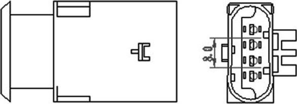 Лямбда-зонд (кислородный датчик) Magneti Marelli. Артикул 466016355050