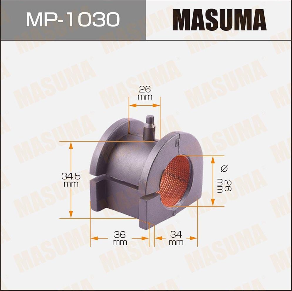 Втулки стабилизатора Masuma. Артикул MP-1030