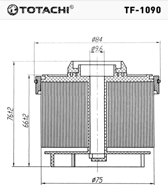 Фильтр Топливный (Totachi). Артикул TF1090