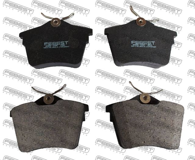 Тормозные колодки Febest задние для Citroen C5 II 2008-2017. Артикул 2501-C5R