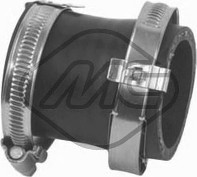 Патрубок интеркулера Metalcaucho левый верхний для Audi A6 allroad II (C6) 2006-2011. Артикул 09708