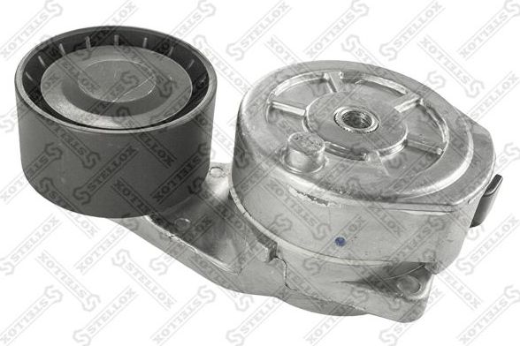 Натяжной ролик (натяжитель) приводного клинового зубчатого ремня (в сборе) Stellox для Scania P 2003-2015. Артикул 81-67747-SX