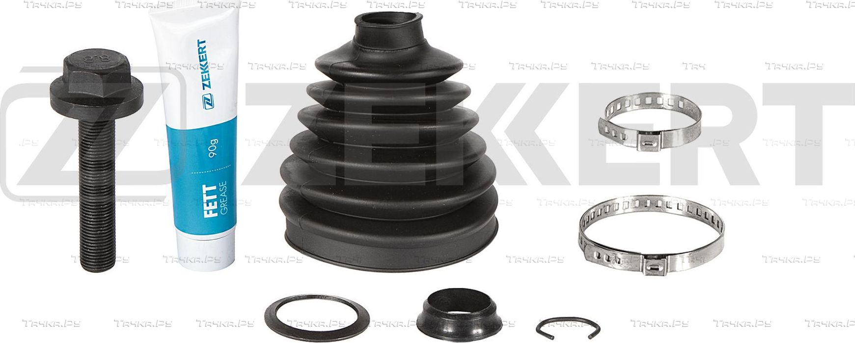 Пыльник ШРУСа наружный Zekkert передний/задний для Volkswagen Passat CC I 2009-2012. Артикул SM-1003S