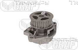 Помпа (водяной насос) Graf для SEAT Toledo II 2000-2002. Артикул PA674