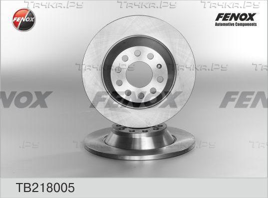 Тормозной диск Fenox задний для Audi A6 allroad II (C6) 2006-2011. Артикул TB218005