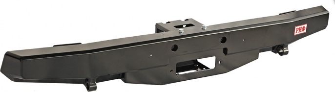 Бампер силовой РИФ задний с площадкой под лебёдку, лифт 65 мм для УАЗ Hunter 2003-2026. Артикул RIF469-22300