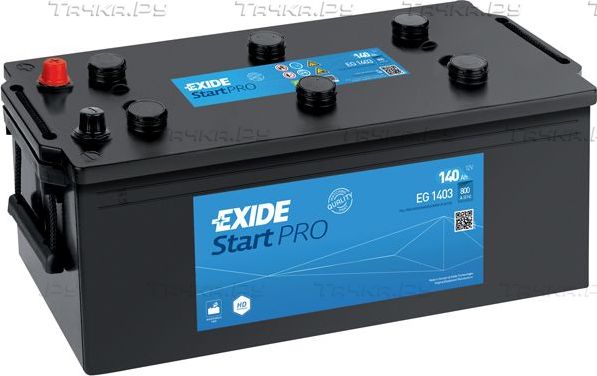 Аккумулятор Exide StartPRO для Mercedes-Benz SK 1987-1996. Артикул EG1403