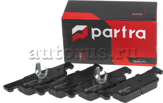Колодки тормозные дисковые | перед прав/лев | (Partra) Partra. Артикул BP6171
