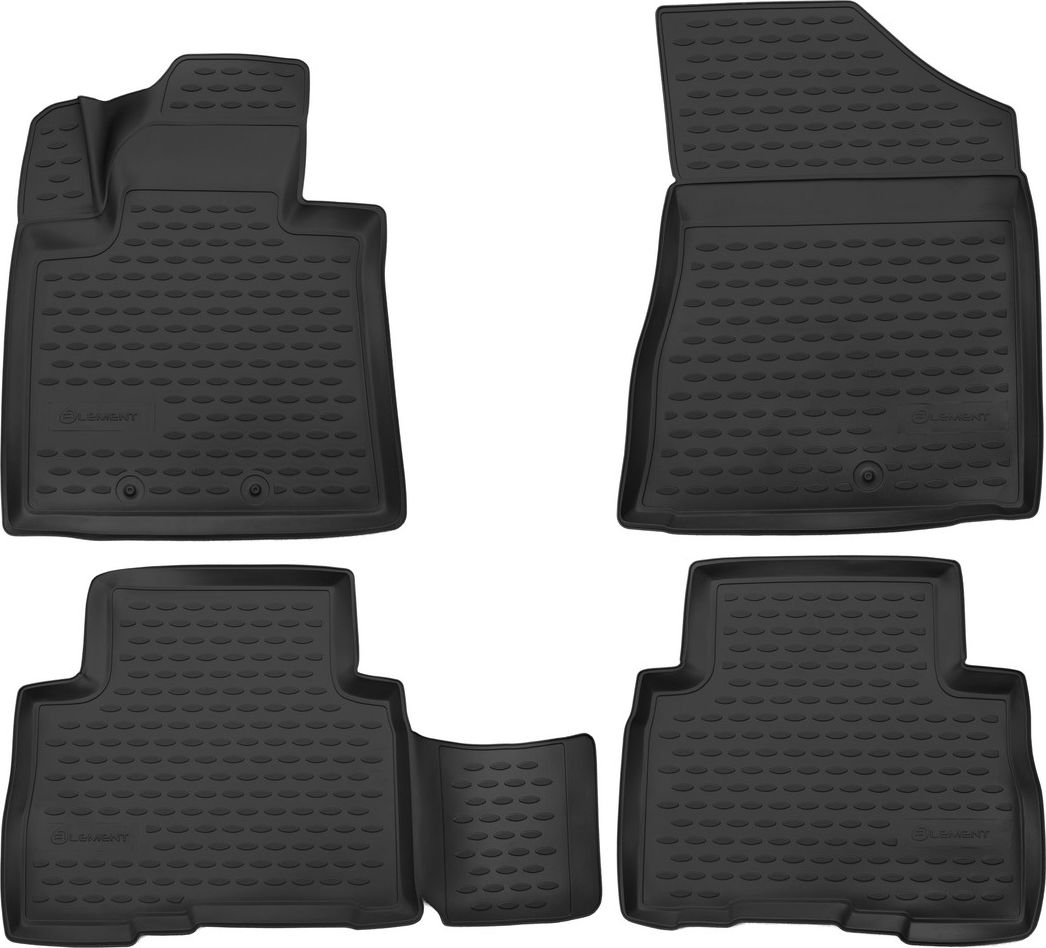 Коврики Element для салона Kia Sorento II рестайлинг 2012-2026. Артикул NLC.3D.25.46.210h