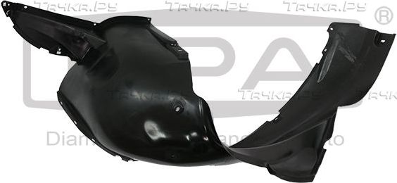 Подкрылок DPA передний левый для Skoda Fabia I 1999-2008. Артикул 88090164402