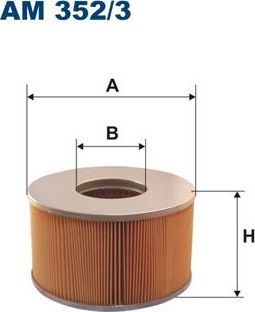 Воздушный фильтр Filtron. Артикул AM 352/3