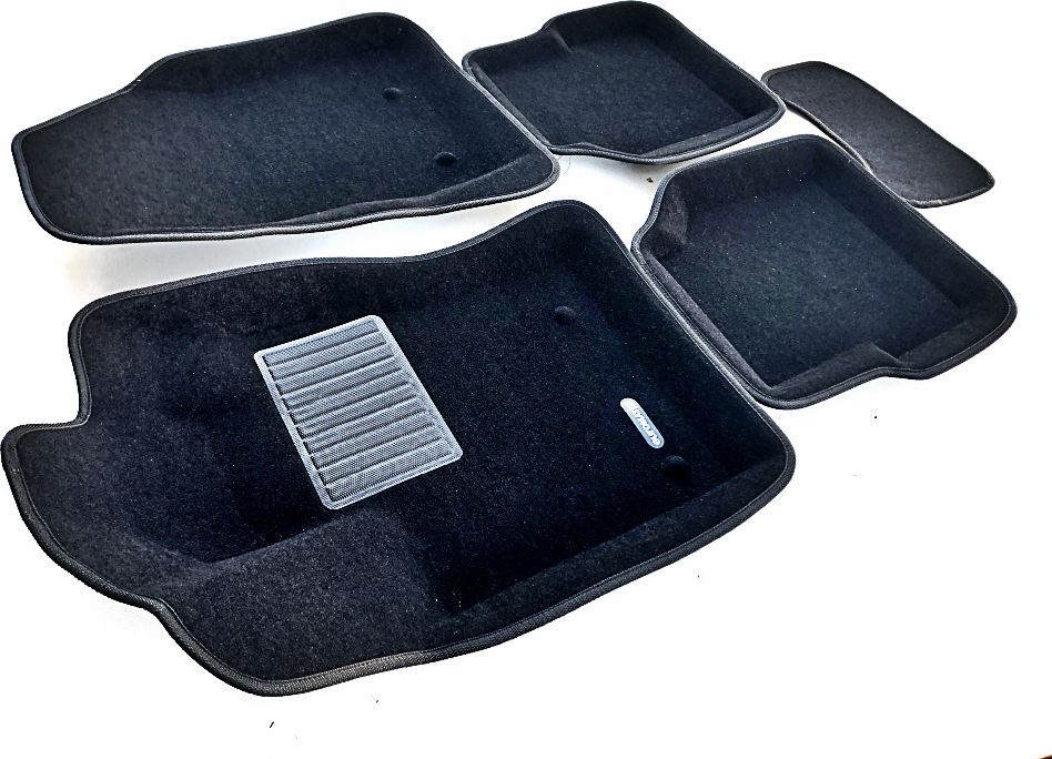 Коврики текстильные Euromat 3D Business для салона Jeep Compass II 2018-2026. Артикул EMC3D-002762