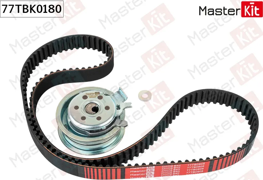 77TBK0180 Комплект ремня ГРМ VW JETTA IV (162  163  AV3  AV2) 2009 - (Master KIT). Артикул 77tbk0180
