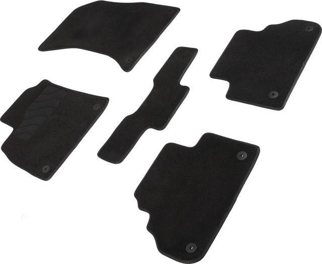 Коврики текстильные Seintex на нескользящей основе для салона Audi Q5 II 2017-2026. Артикул 90205