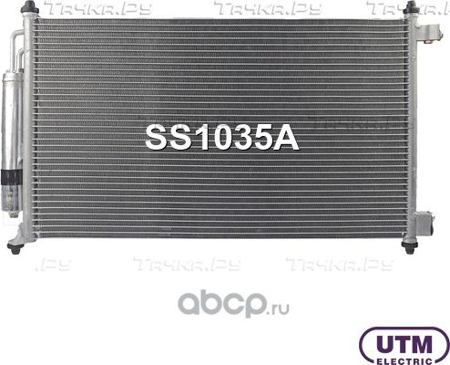 Радиатор кондиционера (UTM). Артикул SS1035A