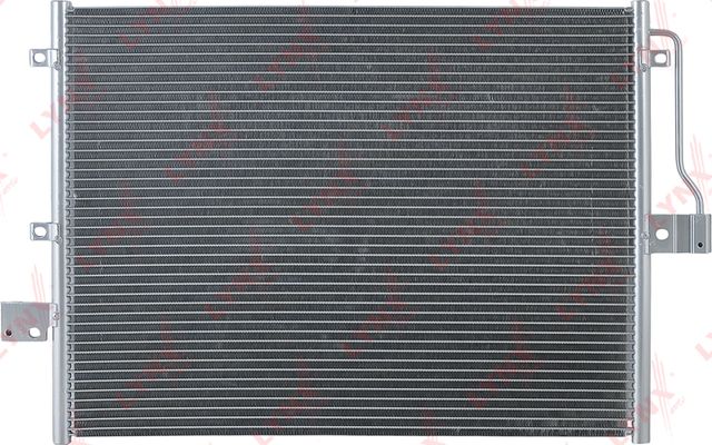 Радиатор кондиционера (конденсатор) LYNXauto для SsangYong Rexton I 2004-2012. Артикул RC-0031