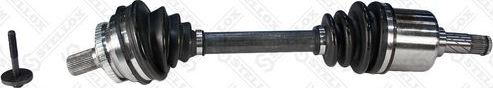 Полуось (привод в сборе, приводной вал) Stellox передняя левая для SEAT Alhambra I 1996-2010. Артикул 158 2020-SX