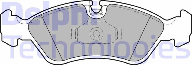 Тормозные колодки Delphi (Low-Metallic). Артикул LP1605