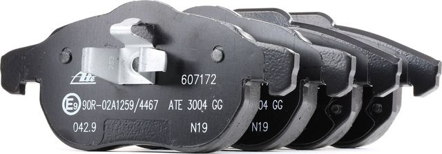 Тормозные колодки ATE передние для Fiat Croma II 2005-2011. Артикул 13.0460-7172.2