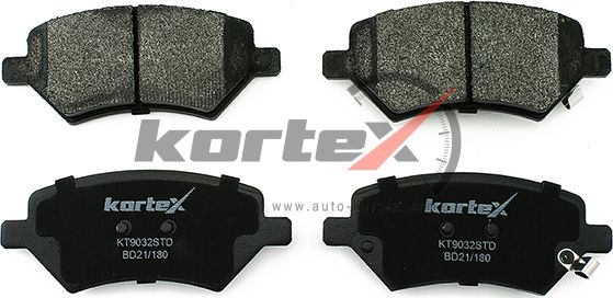 Колодки торм.передн. (Kortex). Артикул KT9032STD