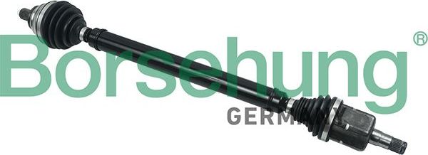 Полуось (привод в сборе, приводной вал) Borsehung передняя правая для SEAT Altea I 2004-2015. Артикул B18405
