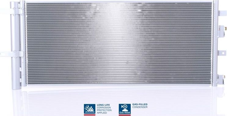 Радиатор кондиционера (конденсатор) Nissens (алюминий). Артикул 940626