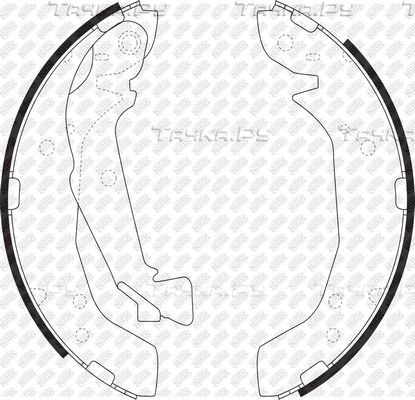 Тормозные колодки NiBK. Артикул FN0612