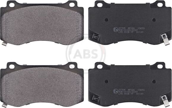 Тормозные колодки ABS передние для Chrysler 300C II 2011-2026. Артикул 37705