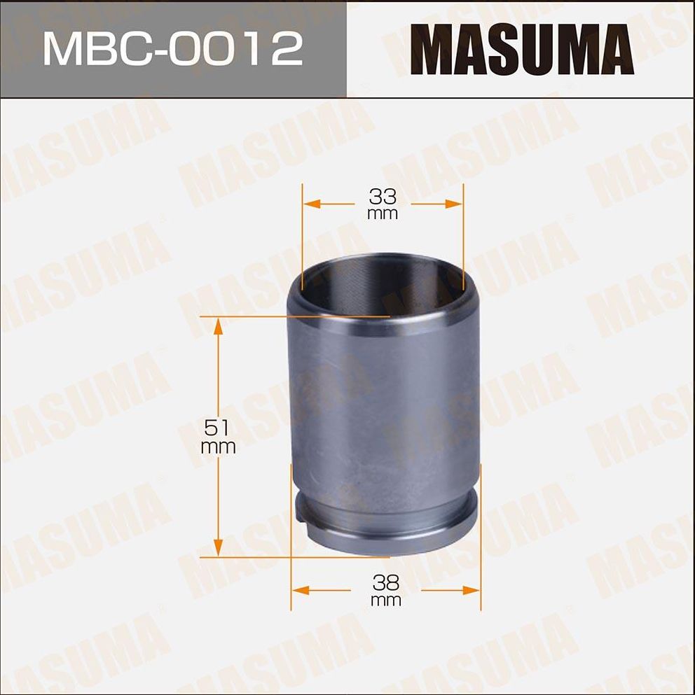 Поршень тормозного суппорта Masuma. Артикул MBC-0012