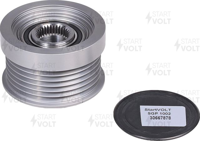Муфта генератора обгонная StartVOLT для Volvo V50 I 2007-2010. Артикул SGP 1002