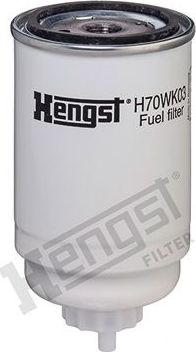 Топливный фильтр Hengst. Артикул H70WK03