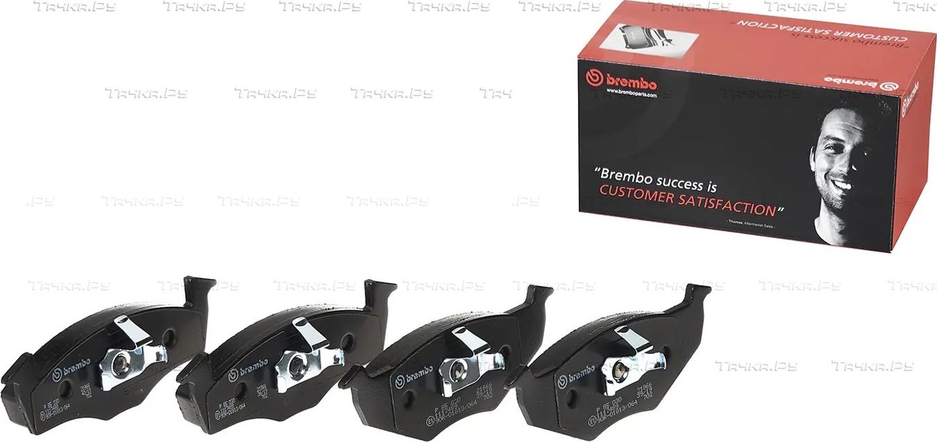 Тормозные колодки Brembo PRIME LINE передние для Volkswagen Golf III 1991-1997. Артикул P 85 030