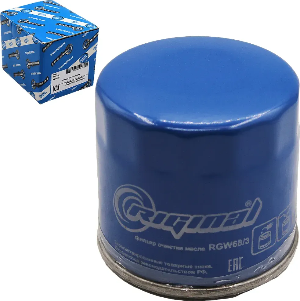 Фильтр масляный для а/м Toyota/Ford/Peugeot/Citroen RIGINAL. Артикул RGW683