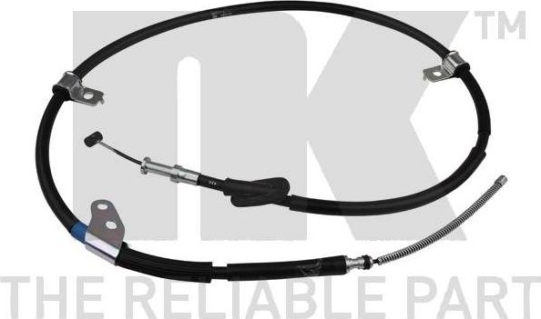 Трос ручника (тросик ручного тормоза) NK. Артикул 904415