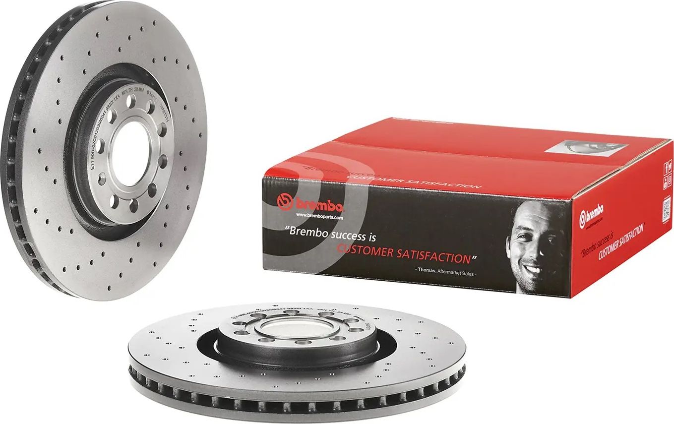Тормозной диск Brembo PRIME LINE - UV Coated. Артикул 09.A813.11