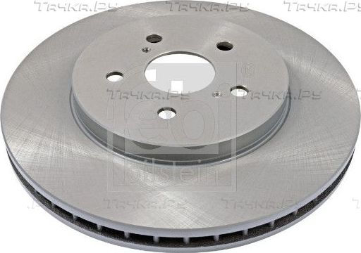 Тормозной диск Febi Bilstein передний для Toyota Highlander I (U20) 2005-2010. Артикул 108487