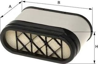 Воздушный фильтр JS Asakashi для Hummer H2 2002-2009. Артикул A0589