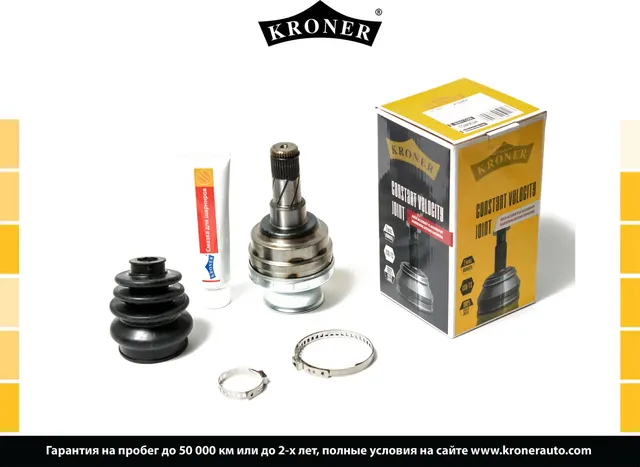 ШРУС ВНУТРЕННИЙ CHEVROLET LANOS 1.4,1.5,1.6 (05-) / DAEWOO NEXIA 1.5 ( (Kroner). Артикул K103407