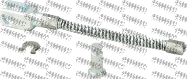 Трос ручника (тросик ручного тормоза) Febest задний для Toyota Land Cruiser 100 1998-2007. Артикул 01100-FZJ70R-KIT