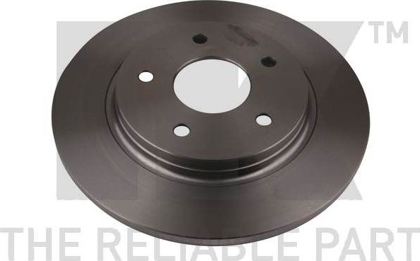 Тормозной диск NK задний для Dodge Journey I 2008-2026. Артикул 209334