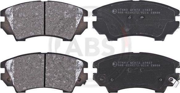 Тормозные колодки ABS. Артикул 37683