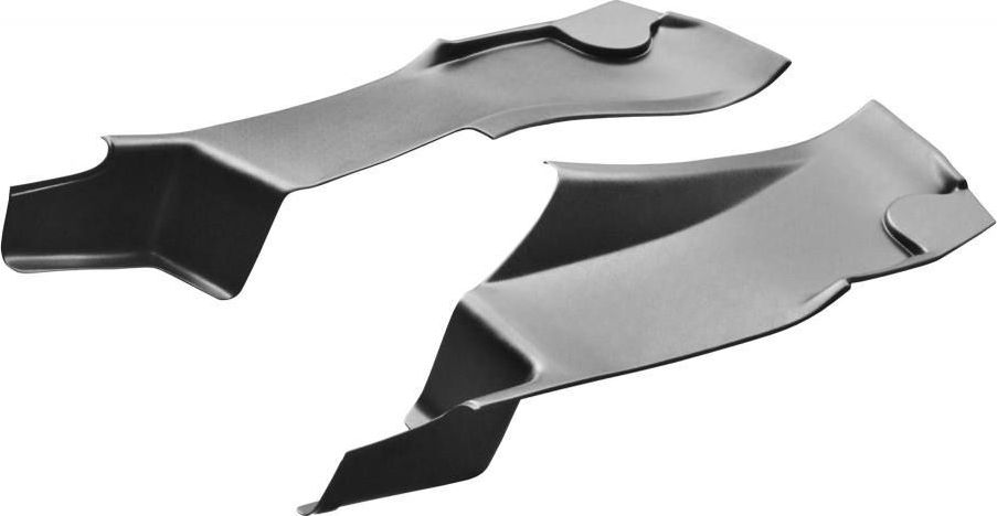 Накладки PT Group на ковролин порогов дверей задние ABS для Lada Largus I 2012-2026. Артикул 01300404