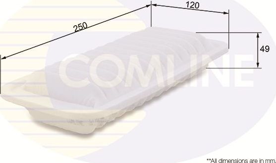 Воздушный фильтр Comline для Toyota Yaris Verso 1999-2005. Артикул CTY12035