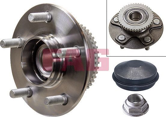 Ступица колеса с интегрированным подшипником (в сборе) Fag. Артикул 713 6139 70