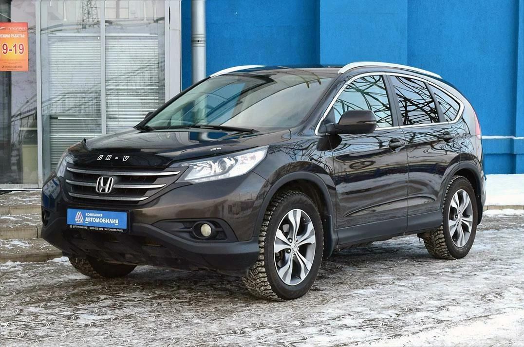 Дефлектор VT52 для капота Honda CR-V IV 2012-2018. Артикул HD21VT