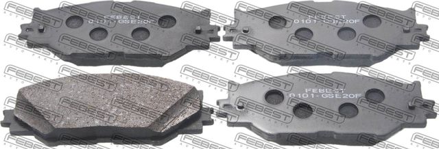 Тормозные колодки Febest. Артикул 0101-GSE20F
