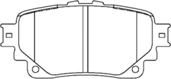 Тормозные колодки CTR. Артикул GK1530