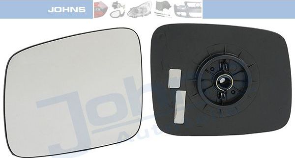 Зеркальное стекло бокового зеркала Johns. Артикул 95 66 37-80